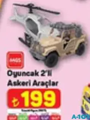 MGS OYUNCAK 2'Lİ ASKERİ ARAÇLAR MGS OYUNCAK 2'Lİ ASKERİ ARAÇLAR
